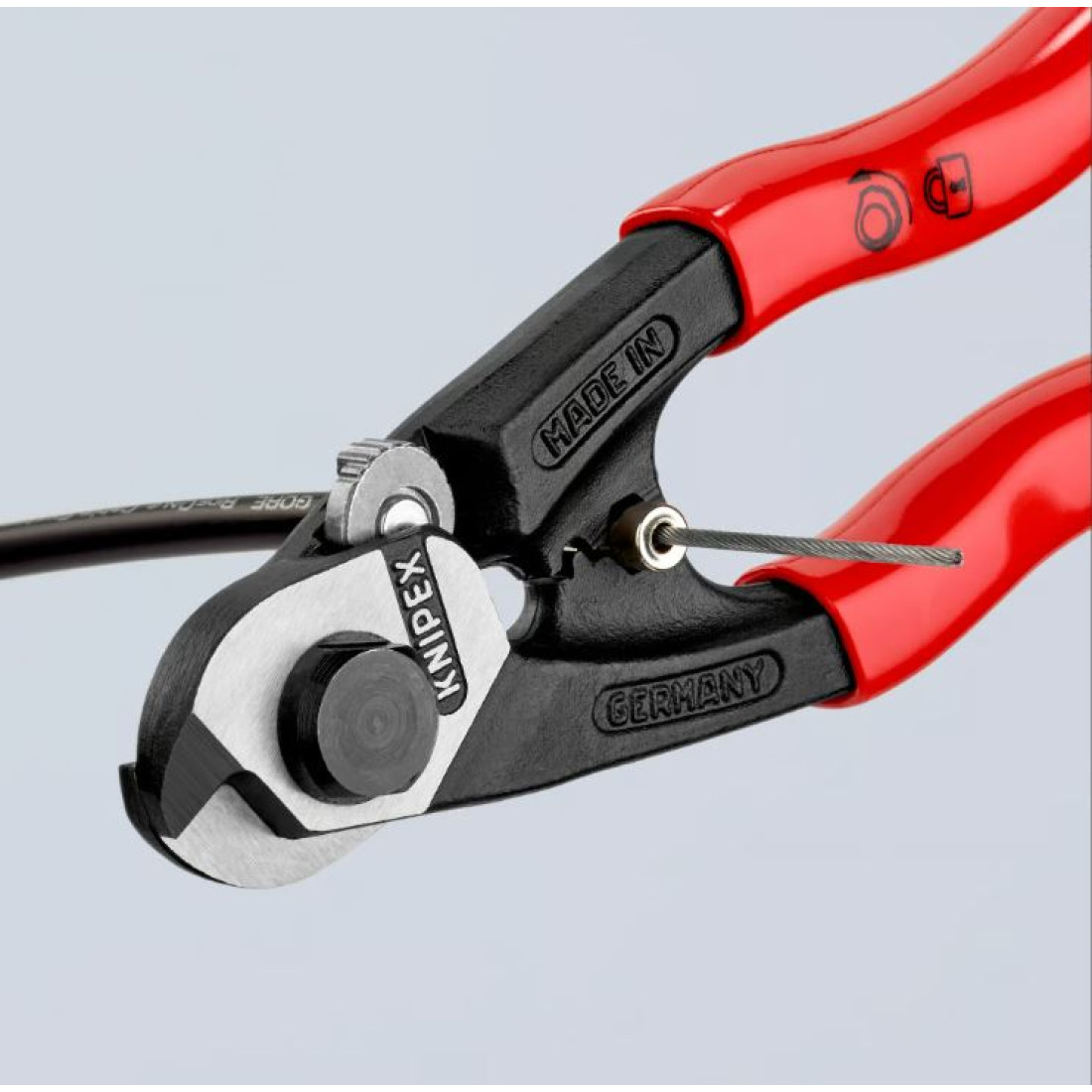 Knipex Wire Rope Cutter 190Mm - Image 2