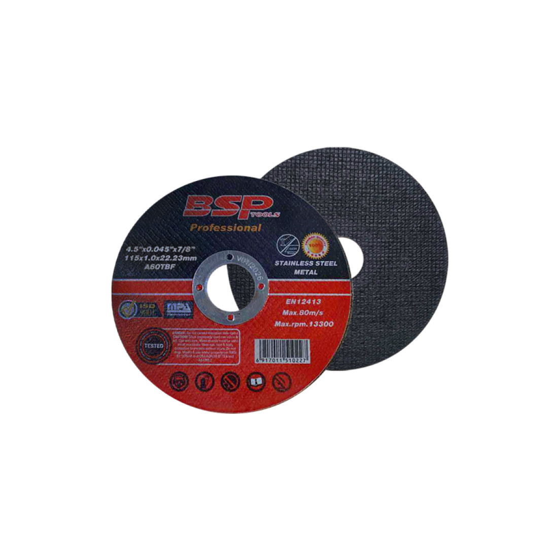 Binic Pro Cut Off Disc 115X1.0X22.2Mm 10Pc