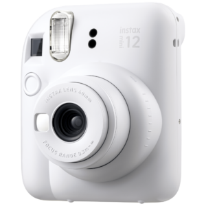 Alternative view of Instax Cam Mini 12 Clay White Kit 3 (Cam, 1 Film, Case)