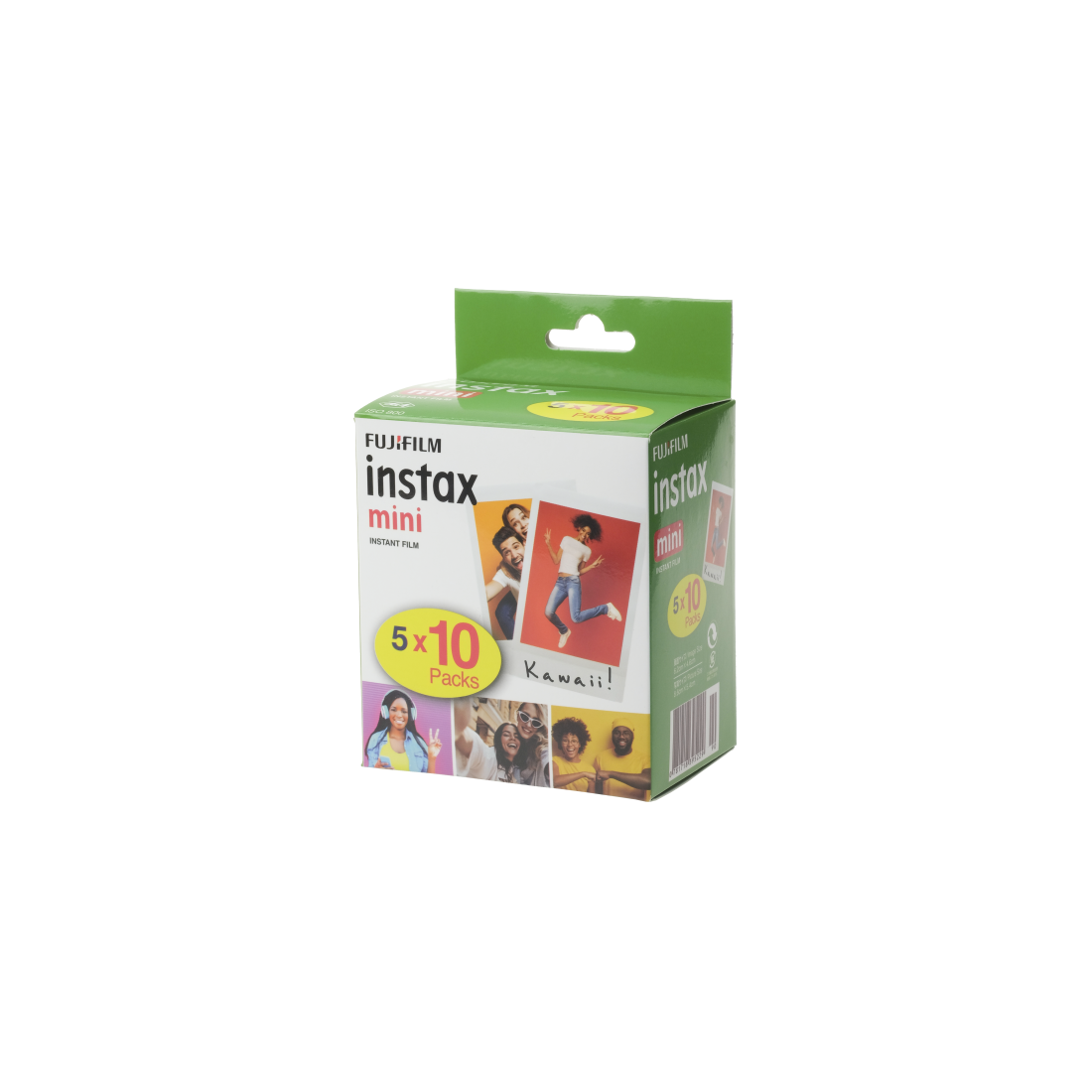 Instax Film Mini White 5 Packs (50 Sheets)