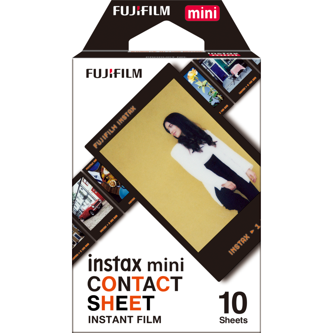 Instax Film Mini Pat Contact Sheet 1 Pack (10 Sheets)