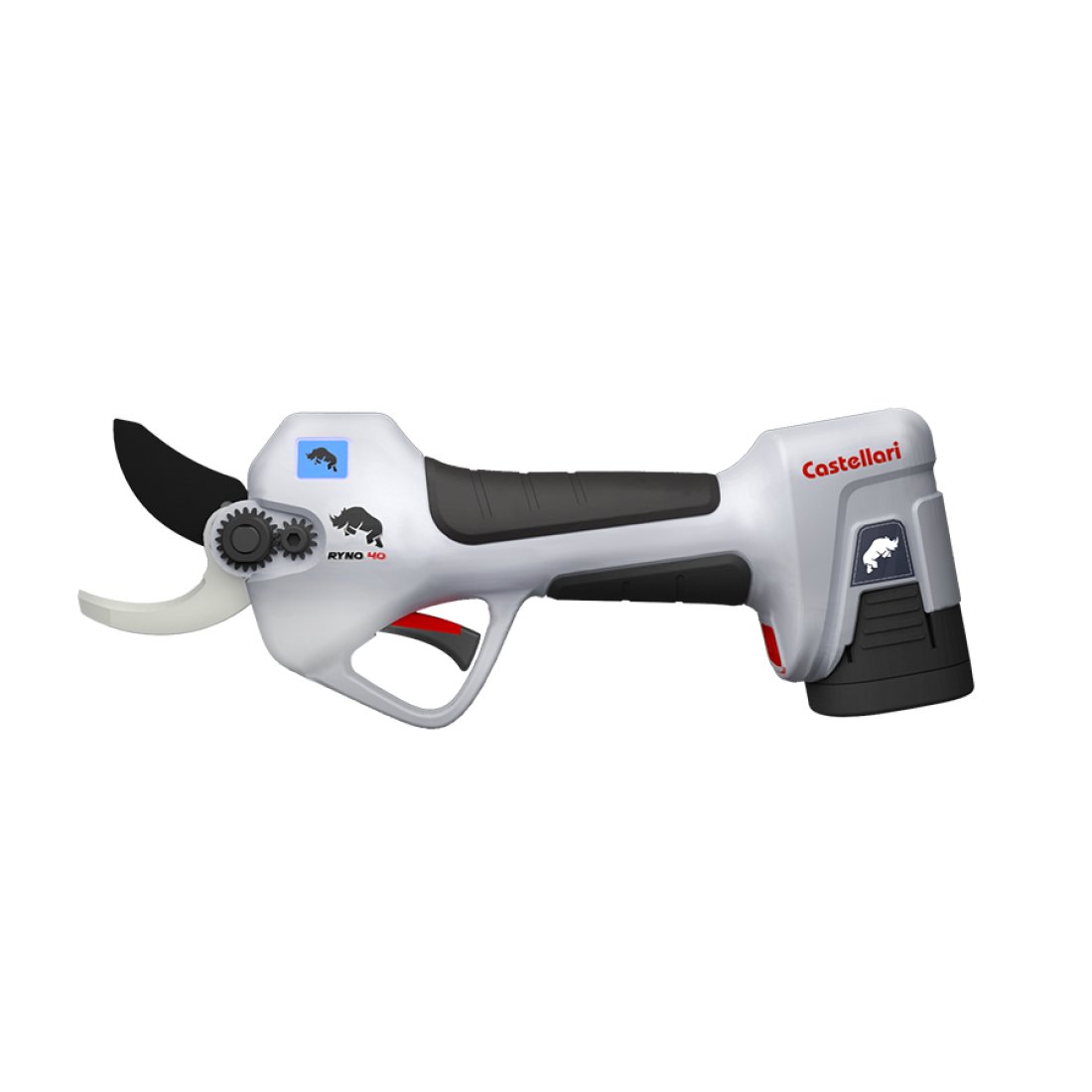 Castellari Ryno 40 Plug-In Pruning Shear With Lithium Battery, 25 Mm Cutting Diameter