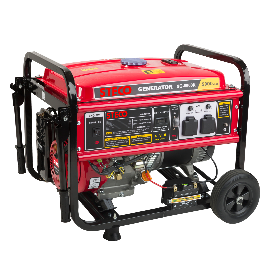 Steco Generator 5500W 4-Stroke Key-Start