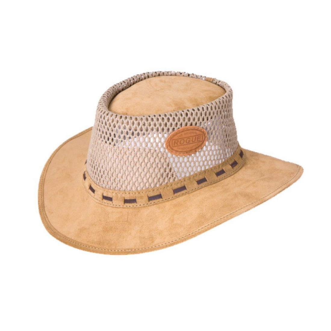 Rogue Hat Breezy Airhead Canvas Mesh Khaki L - Image 2
