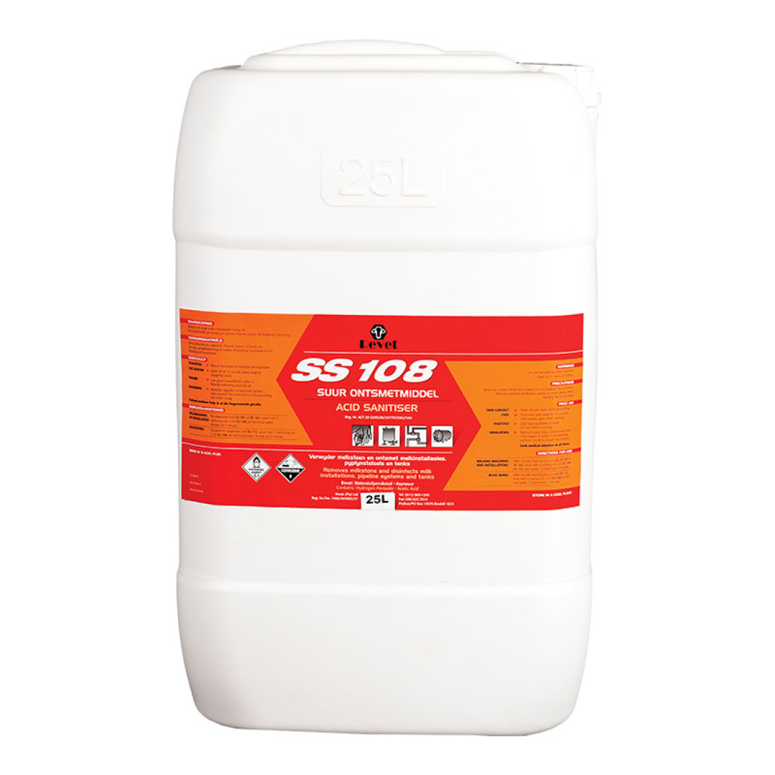 Revet Acid Sanitiser Ss108 25L - Image 2