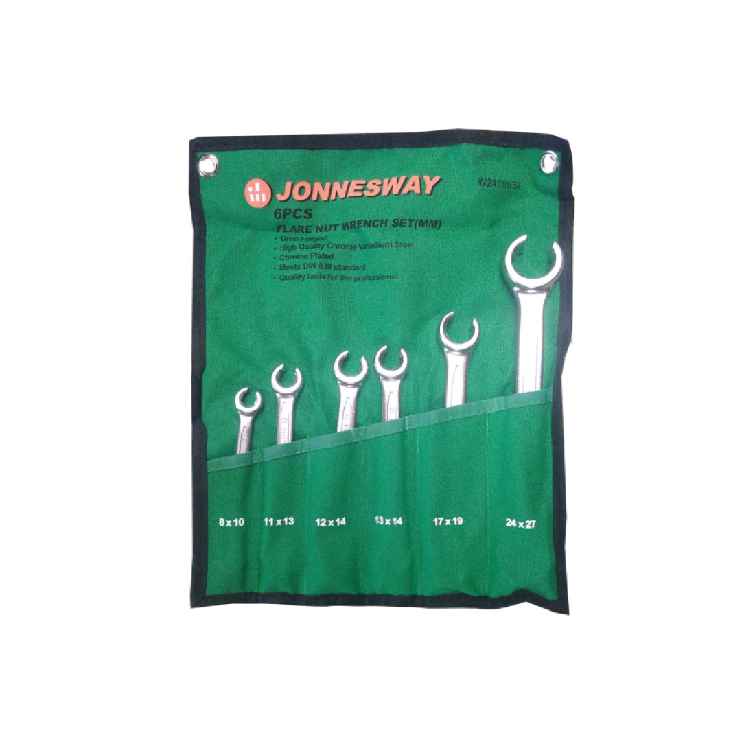 W24106Sl 6Pcs Flare Nut Wrench Set
