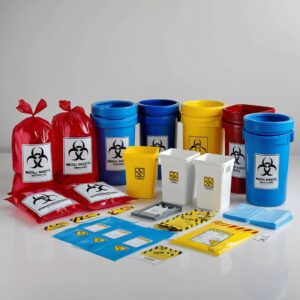 proper way to dispose of sharps containers