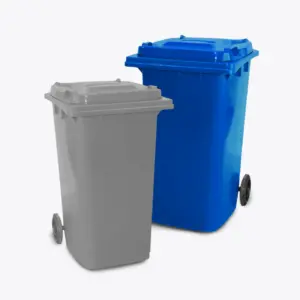 Municipal Recycling Bin 120L — Blue