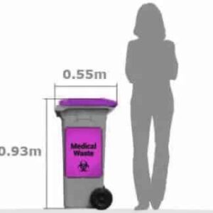 Pharmaceutical Waste Bin 20L — Purple