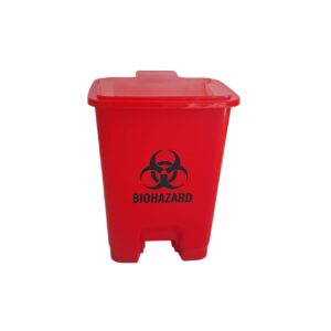 Plastic Pedal Bin 45L — Blue